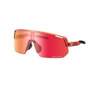 SHIMANO Occhiali unisex Technium 2 l, arancione zaffiro, taglia unica