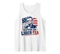 Occhiali da Sole Sippin On Liber Tea Liberty Abraham Lincoln Canotta