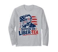 Occhiali da Sole Sippin On Liber Tea Liberty Abraham Lincoln Maglia a Manica
