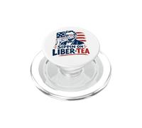 Occhiali da sole Sippin On Liber Tea Liberty Abraham Lincoln PopSockets PopGrip per MagSafe