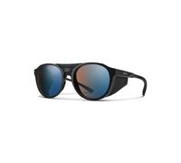 Occhiali da sole Smith VENTURE (Nero Opaco / ChromaPop Glacier Photochromic Copper Blue Mirror) TU