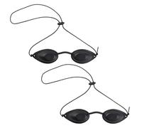 Occhiali da sole solarium, 2 pezzi, occhiali protettivi UV, lampada a luce rossa, occhiali di protezione a infrarossi, solarium e protezione per gli occhi UV, per strumenti di bellezza, terapia della