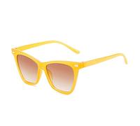 Occhiali Da Sole Spiaggia For Uomo E Donna, Sportivi UV400 For La(Yellow)