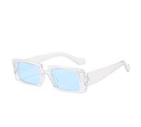 Occhiali Da Sole Sportivi Da Uomo E Da Donna, Con Montatura Piccola, For Lo Shopping E La Decorazione.(Blue)