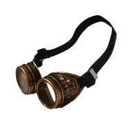 Occhiali da sole stile Steampunk,Occhiali Steampunk vittoriani - per il trucco gotici retrò,Occhiali da sole polarizzati rotondi retrò per raduno, Halloween, riunioni, Un, Se référer au