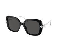 Swarovski Donna SK6011 103887 Occhiali da sole Acetato Nero Grigio Pillow Normale