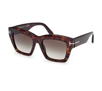 TOM FORD Donna FT1191 LUNA 52B Occhiali da sole Acetato Farfalla Normale