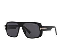Tom Ford Occhiali da Sole TURNER FT 1101 BLACK/SMOKE 58/15/140 uomo