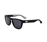 Tommy Hilfiger, th 1557/s occhiali da sole, Occhiali da sole da uomo, black grey, 54