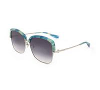 Occhiali da Sole Trussardi STR220F Greeen blue white havana 62/15/150 Donna