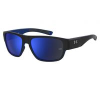 Occhiali da Sole Under Armour UA SCORCHER Matte black blue 60/16/140 Uomo