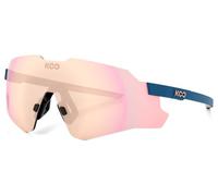 Occhiali da sole unisex koo nebula blu rosa oro