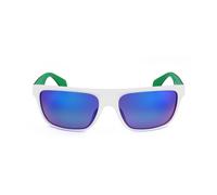 Adidas Originals Or0023 Sunglasses Uomo Bianco Sport Green 59mm
