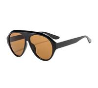 Occhiali Da Sole Uomo Con Montatura Grande For Esterni, Donna For La, Il Pendolarismo E Le Vacanze(Brown)