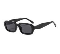 Occhiali Da Sole Uomo Con Montatura Piccola For Esterni Donna For Chi Va Al Lavoro E In Vacanza(Black)