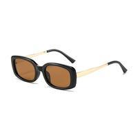 Occhiali Da Sole Uomo Con Montatura Piccola, For Le Vacanze, For I Pendolari, For Donne, For La(Brown)