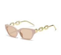 Occhiali Da Sole Uomo For Le Vacanze All'aperto, Decorativi Donna For La E Il Tragitto Casa-lavoro(Beige)