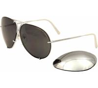 OCCHIALI DA SOLE UOMO PORSCHE DESIGN P 8478 A W/A (LIGHT GOLD) + EXTRA LENSES