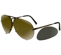 OCCHIALI DA SOLE UOMO PORSCHE DESIGN P 8478 W/A E (COPPER) + EXTRA LENSES