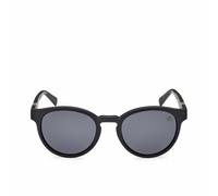 Timberland Uomo TB9323 02D Occhiali da sole Iniettato Nero Fumo Rotonda Polarizzata