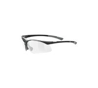 Uvex sportstyle 223, occhiali sportivi unisex, specchiato, comfort senza pressione e tenuta perfetta, black grey/clear, one size