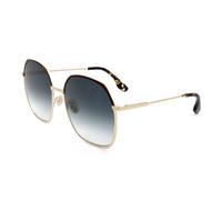 Victoria Beckham 206s Woman Sunglasses Oro Gold Donna