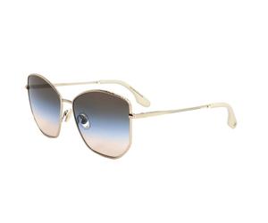 Occhiali da Sole Victoria Beckham VB225S 734 GOLD/BROWN BLUE SAND 59 Donna