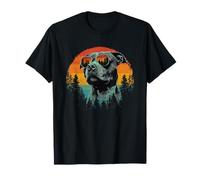 Occhiali da Sole Vintage Cool Pitbull per Uomo Maglietta