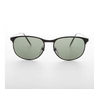 Occhiali Da Sole Vintage In Metallo Nero Con Lenti In Vetro - Jones