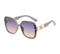 Occhiali da sole vintage | Montatura quadrata polarizzata retrò | Lenti di protezione UV400 occhiali moda attività sportive all'aperto comfort tutto il giorno puntatore vacanza concerto, lavanda, vedi
