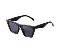 Occhiali da sole vintage oversize Cat Eye da donna uomo retrò montatura nera occhiali da sole sfumature, C1, Taglia unica