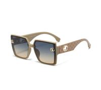 Occhiali da sole vintage per le donne lettere occhiali da sole retrò sfumature da viaggio all'aperto occhiali maschili UV400, C5, taglia unica 2026