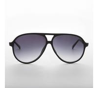 Occhiali Da Sole Vintage Pilot Grandi Con Lenti A Gradiente Nero - CHAMP