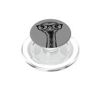 Occhiali da struzzo Divertenti amanti degli animali PopSockets PopGrip per MagSafe