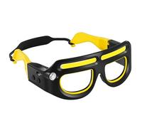 Occhiali da testa multifunzione a LED dotati di modalità lampeggiante e sensori touch per l'uso con sensori di movimento