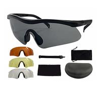 Occhiali da tiro Telescopici Programmazione Occhiali Rotanti Lenti Addensate Occhiali Protettivi Tattici UV400 Quattro Lenti