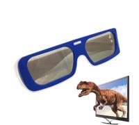 Occhiali da visione 3D, occhiali 3D per adulti, lenti polarizzate 3D, comodi display video, per proiettori TV