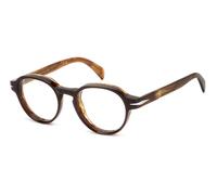 Occhiali da Vista David Beckham DB 7153 BROWN HORN 49/20/145 uomo