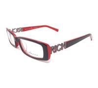 OCCHIALI DA VISTA DONNA JOHN RICHMOND JR 075 NERO E ROSSO 01