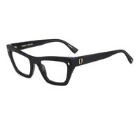 Occhiali da Vista DSQUARED2 D2 0153 807 BLACK 52/20/145 Donna