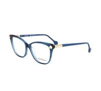 Salvatore Ferragamo SF2838 39793 Occhiali da Sole, 414 Blue, 53 Unisex-Adulto