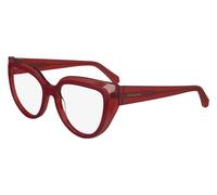 Salvatore Ferragamo SF2984 Sunglasses, 613 Transparent Red/Red, 6 1/2 Unisex