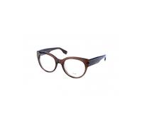 Occhiali da Vista Jimmy Choo JC136 Brown Clear 49/20/140 Donna