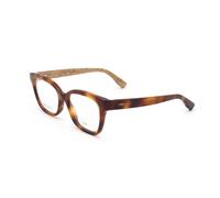 Occhiali da Vista Jimmy Choo JC150 Q9W HAVANA BEIGE GLITTER 50/17/140 Donna