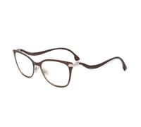 Occhiali da Vista Jimmy Choo JC256 MATTE BROWN SILVER 51/17/145 Donna