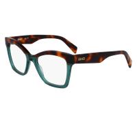 Occhiali da Vista LIU JO LJ2802 237 BLONDE TORTOISE/GREEN 52/18/140 Donna