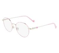 Liu Jo Unisex LJ3103 714 Montature da vista Metallo Oro Rotonda Normale