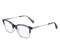Occhiali da Vista LONGCHAMP LO2683 N TEXTURED PETROL GRADIENT 52/17/140 Donna
