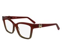 Occhiali da Vista LONGCHAMP LO2761 N Clear GRADIENT RED/BROWN 53/17/140 Donna