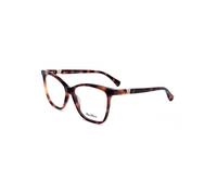 Max Mara Mm5017 Occhiali Da Vista Donna Avana Geometrico
